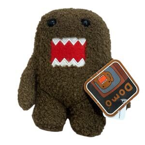 Domo Plush 6.5" 2010 NHK TYO License 2 Play 0110 RARE Stuffy Stuffed Animal Toy